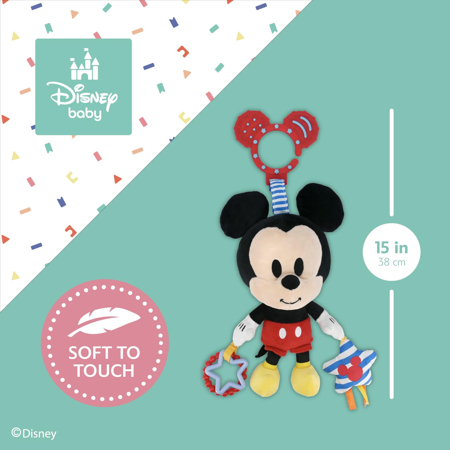 Disney - Mickey Mouse Activity Plush