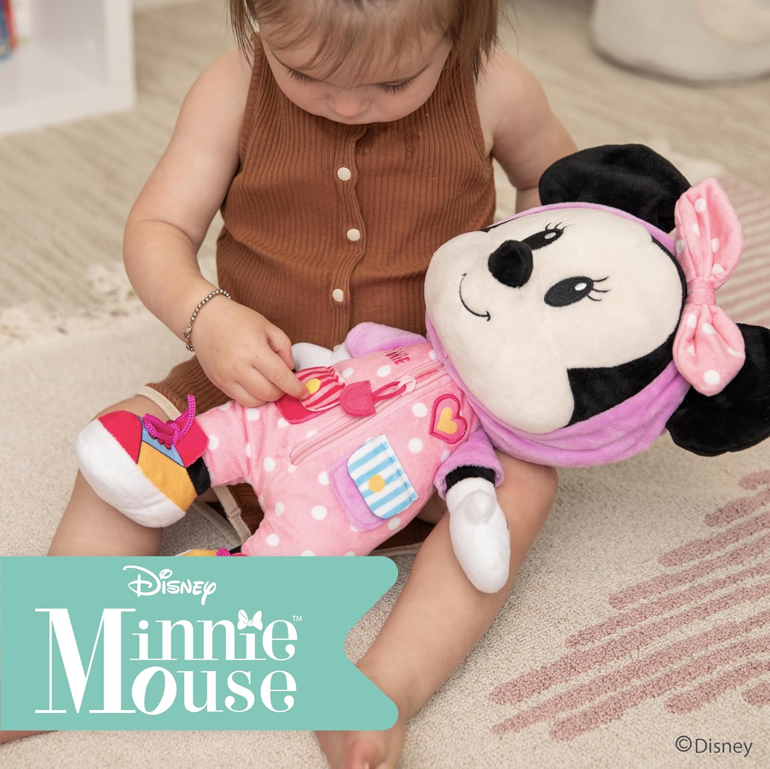 Disney Minnie Mouse Dress and Play Plush