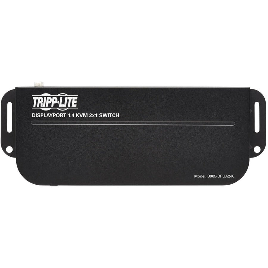 DisplayPort KVM Switch - 4K 60Hz USB Sharing Solution | TecISoft B005-DPUA2-K