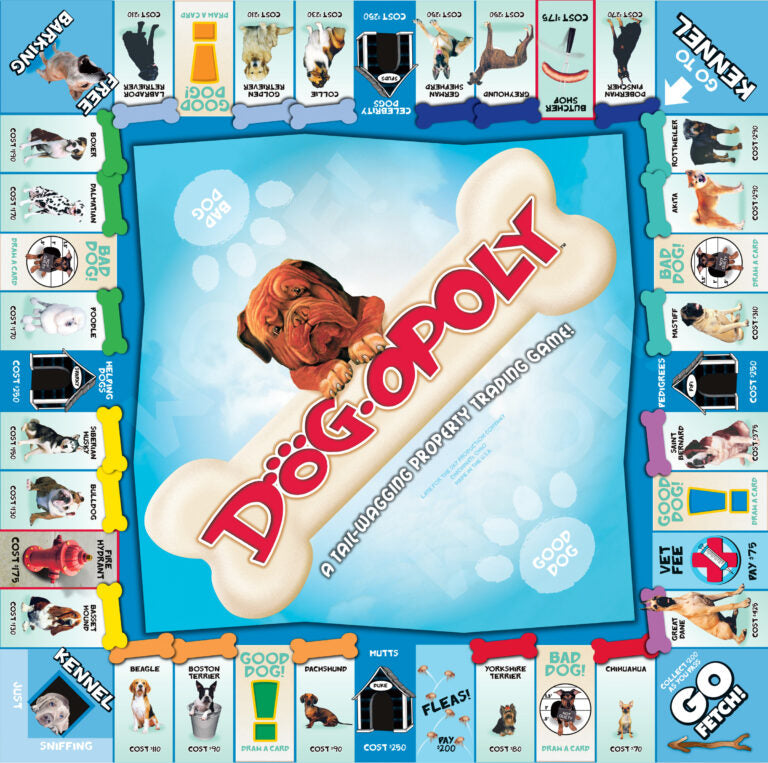 Dog Opoly Board Game
