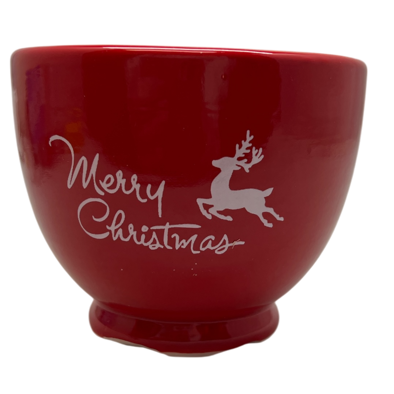 Dolomite Holiday Bowl Solid Red - Small