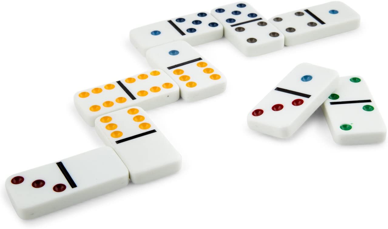 Double Six Dominos - Tin Box