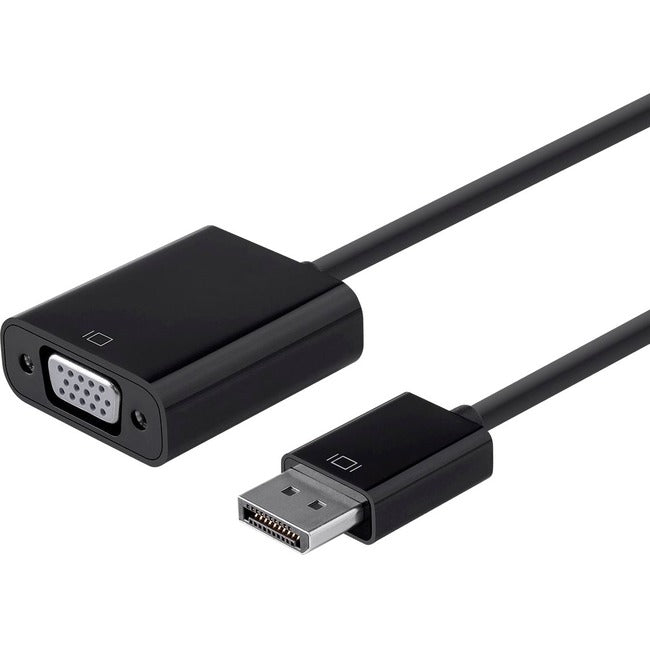 Dp 1.2A To Vga Active Adapter, Black
