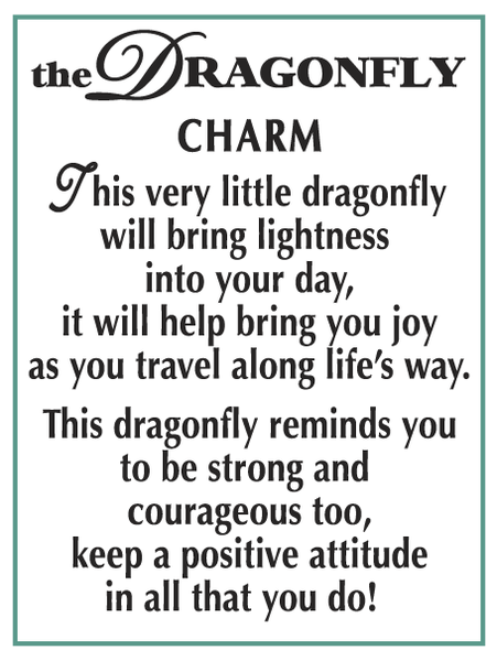 Dragonfly Charm