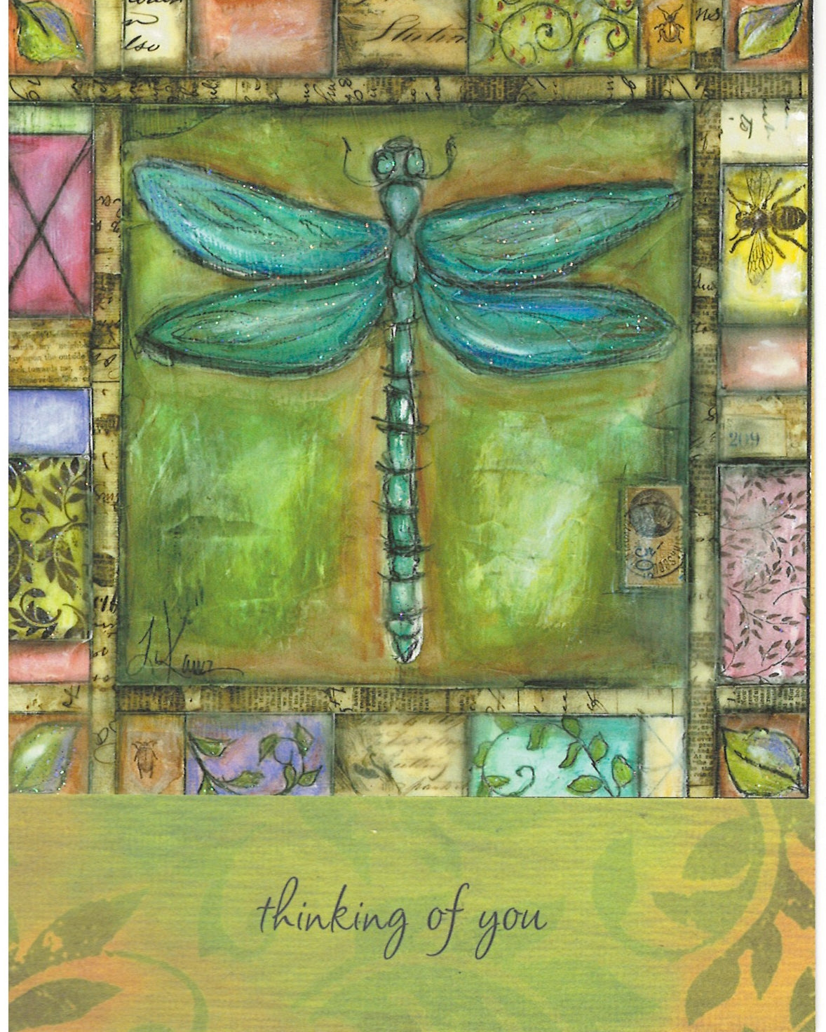 Dragonfly Thinking of You Card