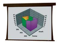Draper Premier - Projection screen - ceiling mountable, wall mountable - motorized - 150 (150 in) - 4:3 - M1300"