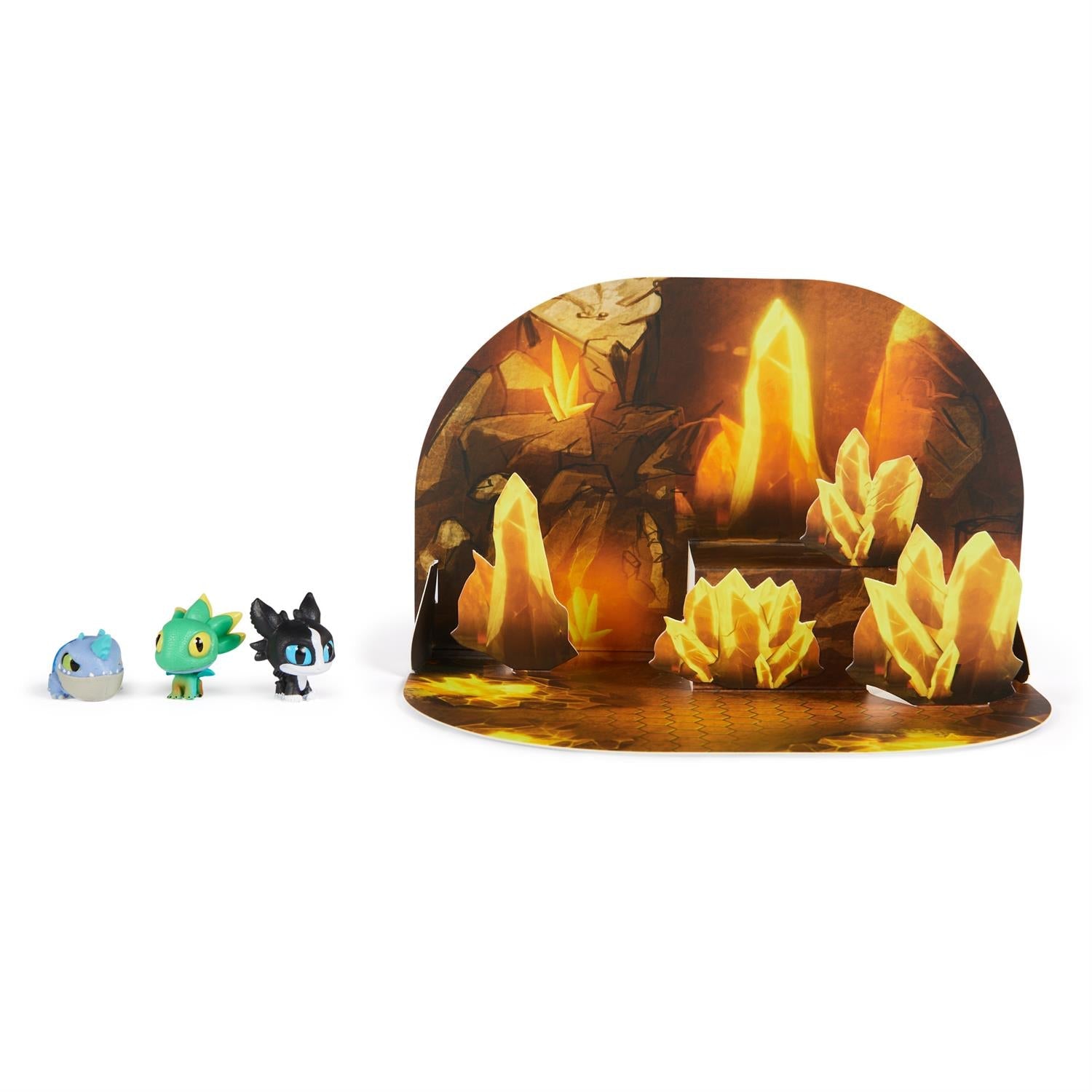 DreamWorks Dragons Crystal Realm Pop-Up Playset