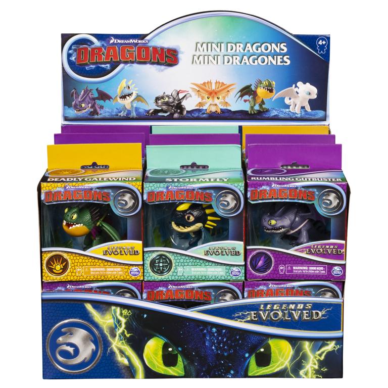 Dreamworks Collectible Mini Dragons -