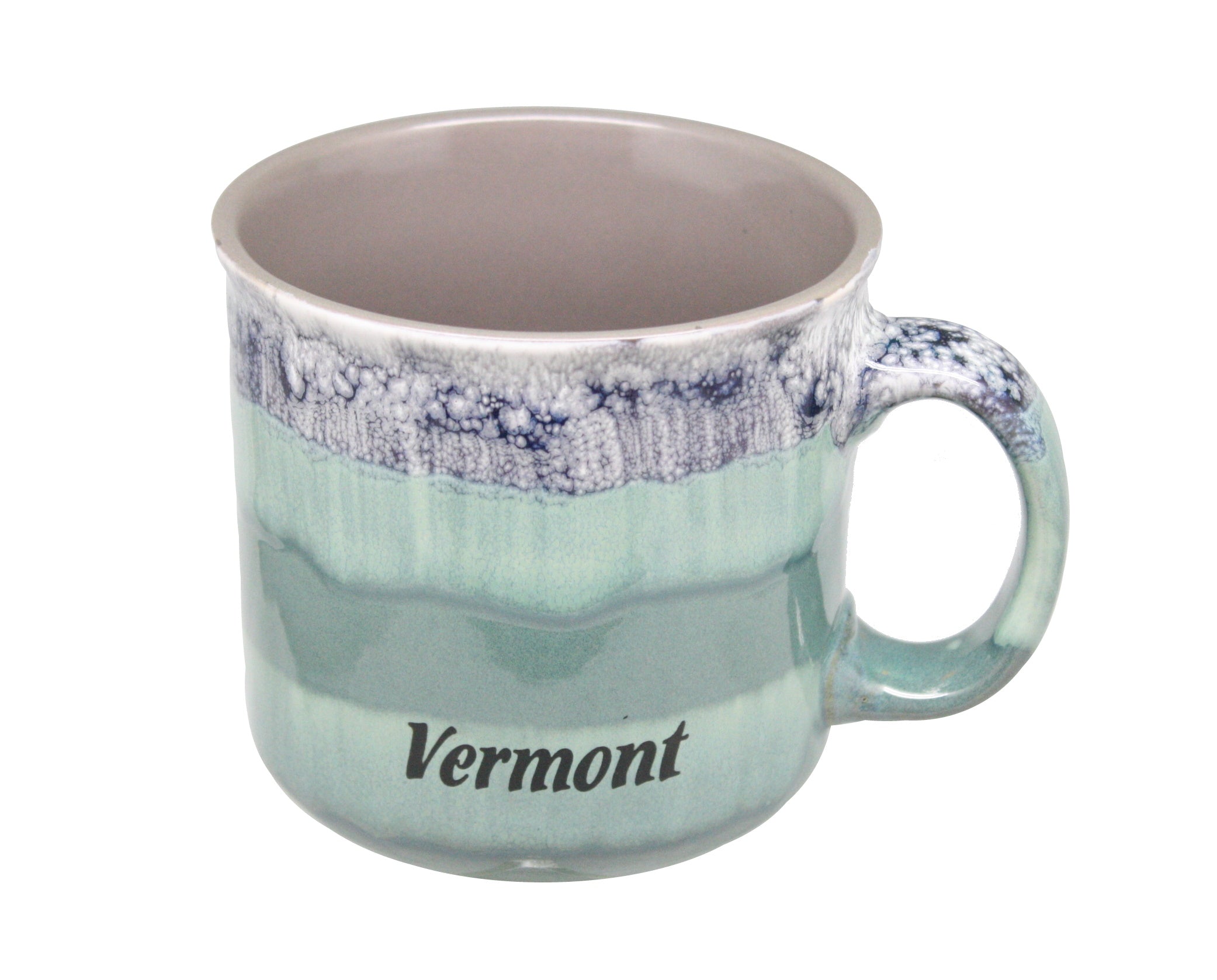 Drip Glaze Earth-tone Mug - Green