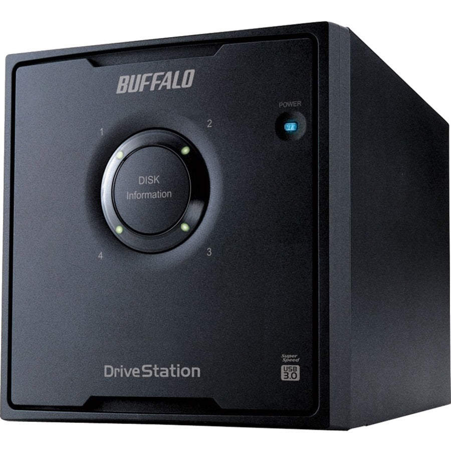 DriveStation™ Quad USB 3.0 External Hard Drive with RAID 5/10 | Buffalo HD-QH16TU3R5