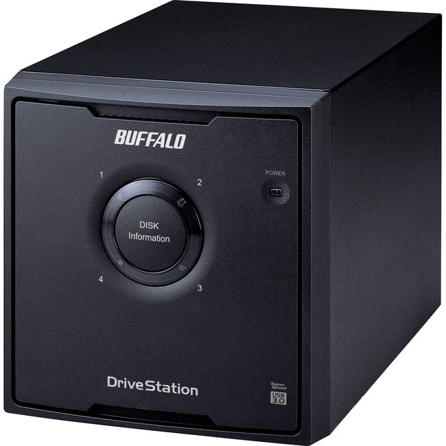 DriveStation™ Quad USB 3.0 External Hard Drive with RAID 5/10 | Buffalo HD-QH16TU3R5