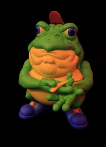 Drug Em Killfrog figure by Ron English