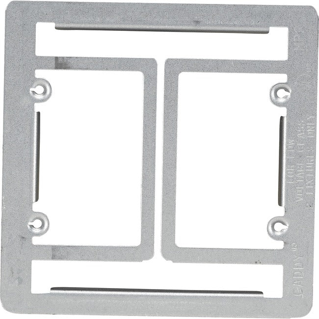 Dry-Wall Mounting Plate - Low-Voltage, Double-Gang, Taa