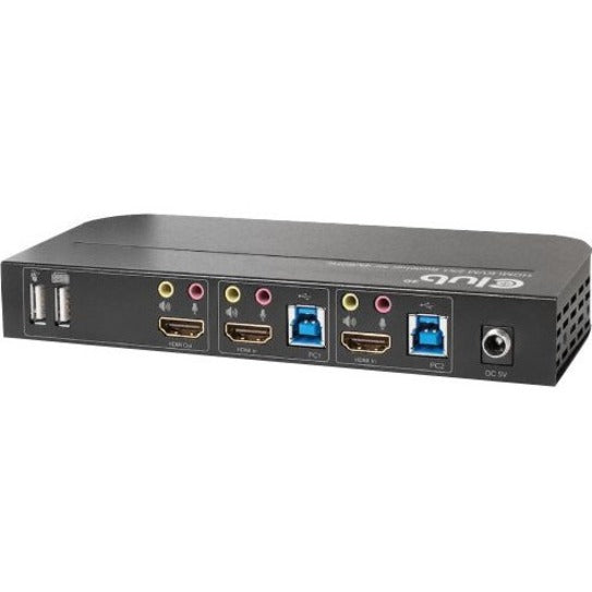 Dual HDMI 4K KVM Switch - 60Hz Multi-Monitor Control | TecSoft CSV-1382