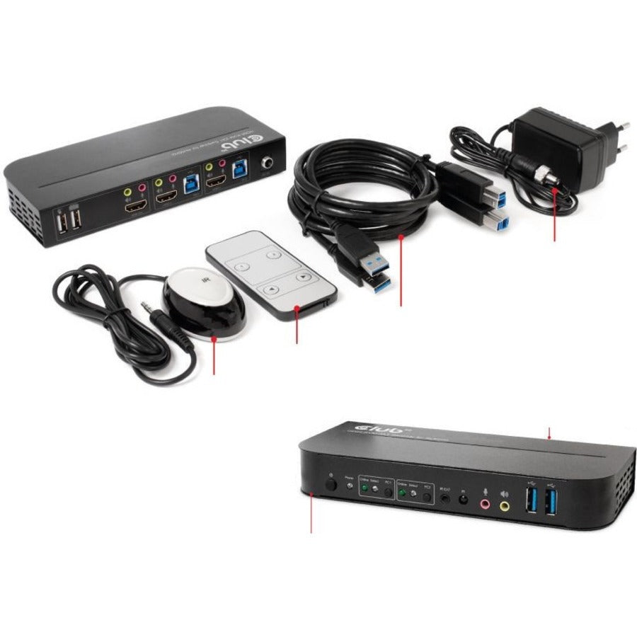 Dual HDMI 4K KVM Switch - 60Hz Multi-Monitor Control | TecSoft CSV-1382