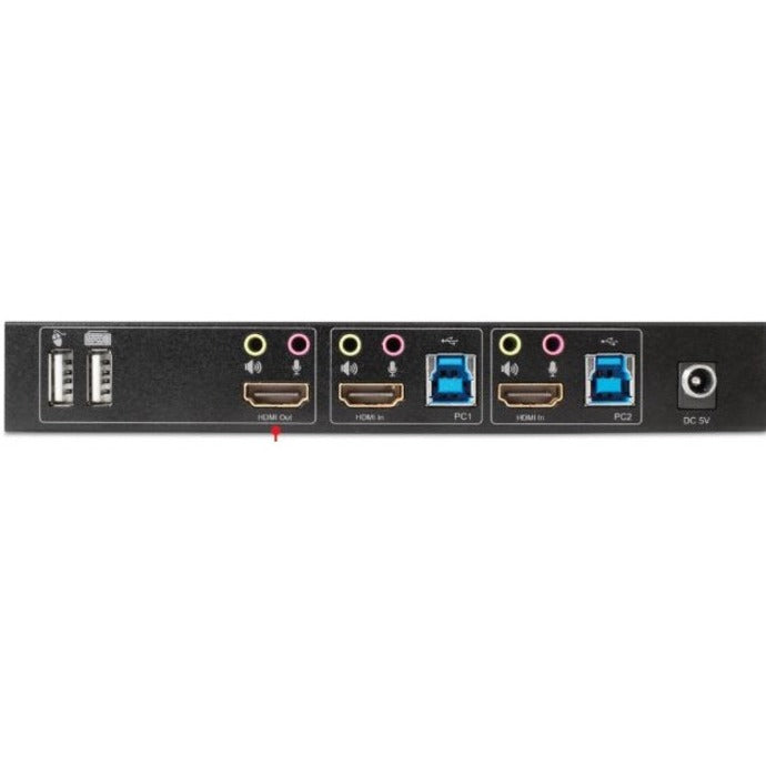Dual HDMI 4K KVM Switch - 60Hz Multi-Monitor Control | TecSoft CSV-1382