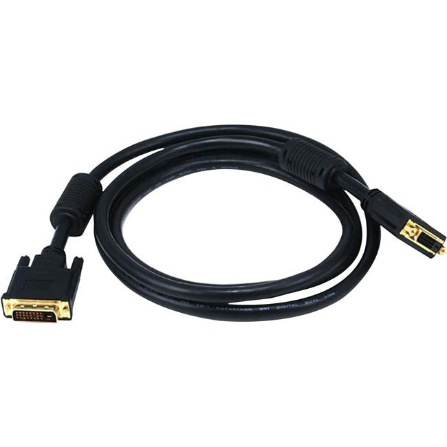 Dual Link Dvi-D M/F Ext Cable, Black 6Ft