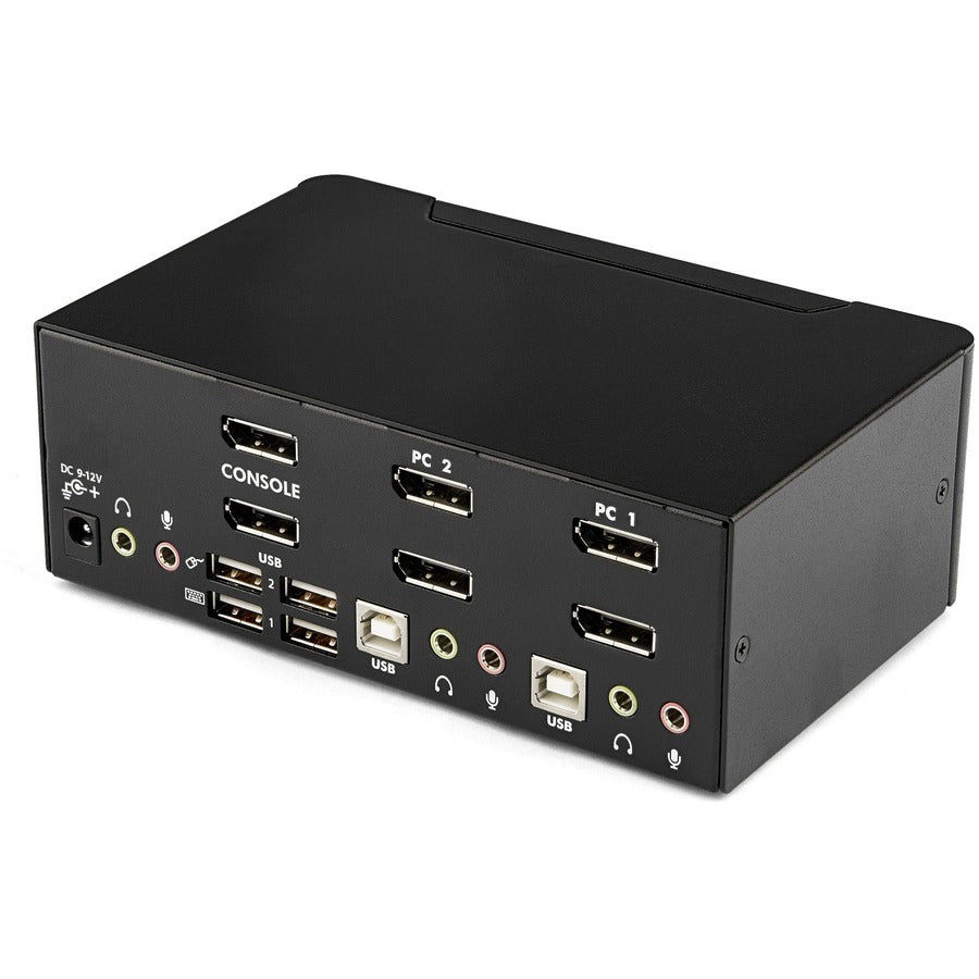 Dual Monitor KVM Switch DisplayPort - 4K 60Hz 2-Port | StarTech.com SV231DPDDUA2