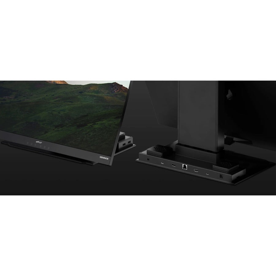 Dual Stacked Monitor - Mobile Pixels Geminos Series Touch Screen with Built-in Webcam | Mobile Pixels 116-1001P01