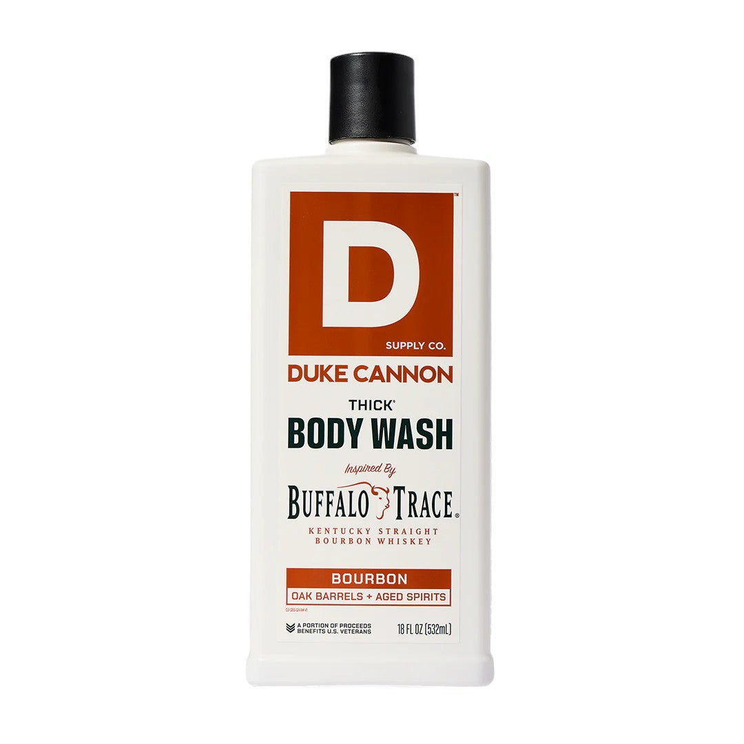 Duke Cannon Thick Body Wash - Buffalo Trace (Oak Barrel Bourbon)