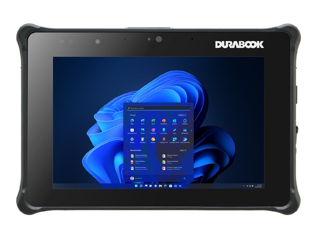 Durabook R8 - Rugged - tablet - Intel Core i5 - 1230U / up to 4.4 GHz - Win 11 - Intel Iris Xe Graphics - 16 GB RAM - 128 GB R8H1P1DAABXX