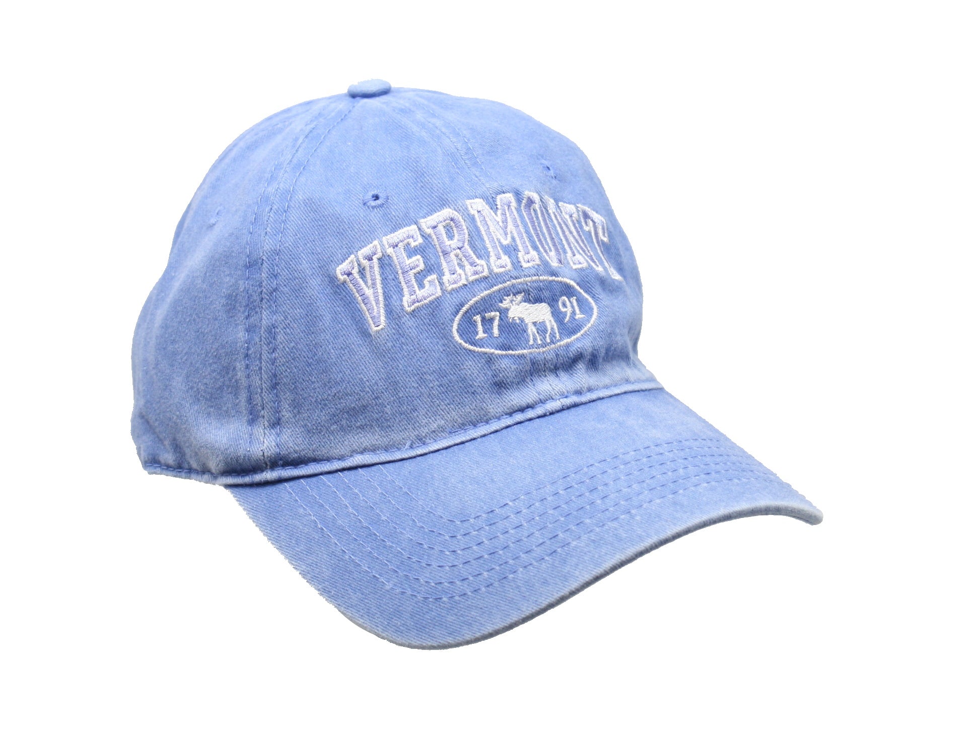 Dyed Cap Vermont 1791 Moose - Light Blue