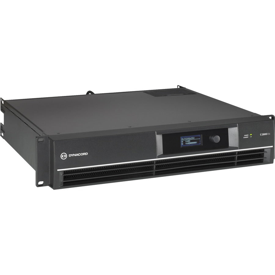 Dynacord C2800FDi Amplifier - 2800 W RMS - 2 Channel - Black C2800FDI-US