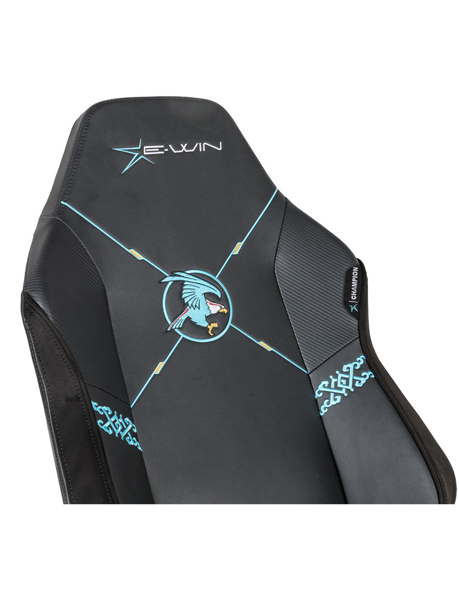 E-WIN Champion Upgraded Series Ergonomic Computer Gaming Office Chair with Pillows - CPJ-REV