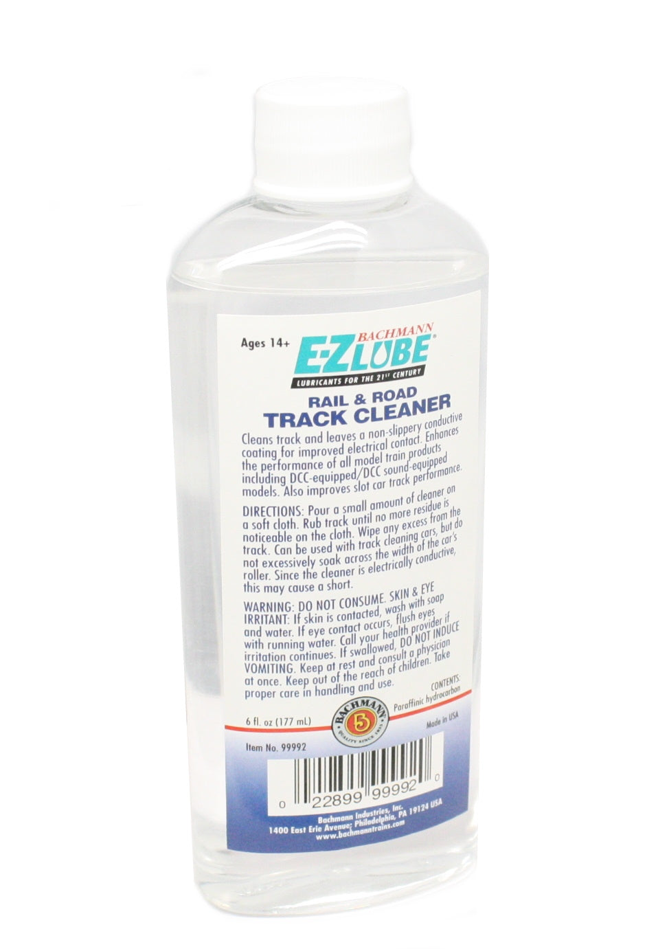 E-Z Lube Rail & Road Track Cleaner 6 Oz