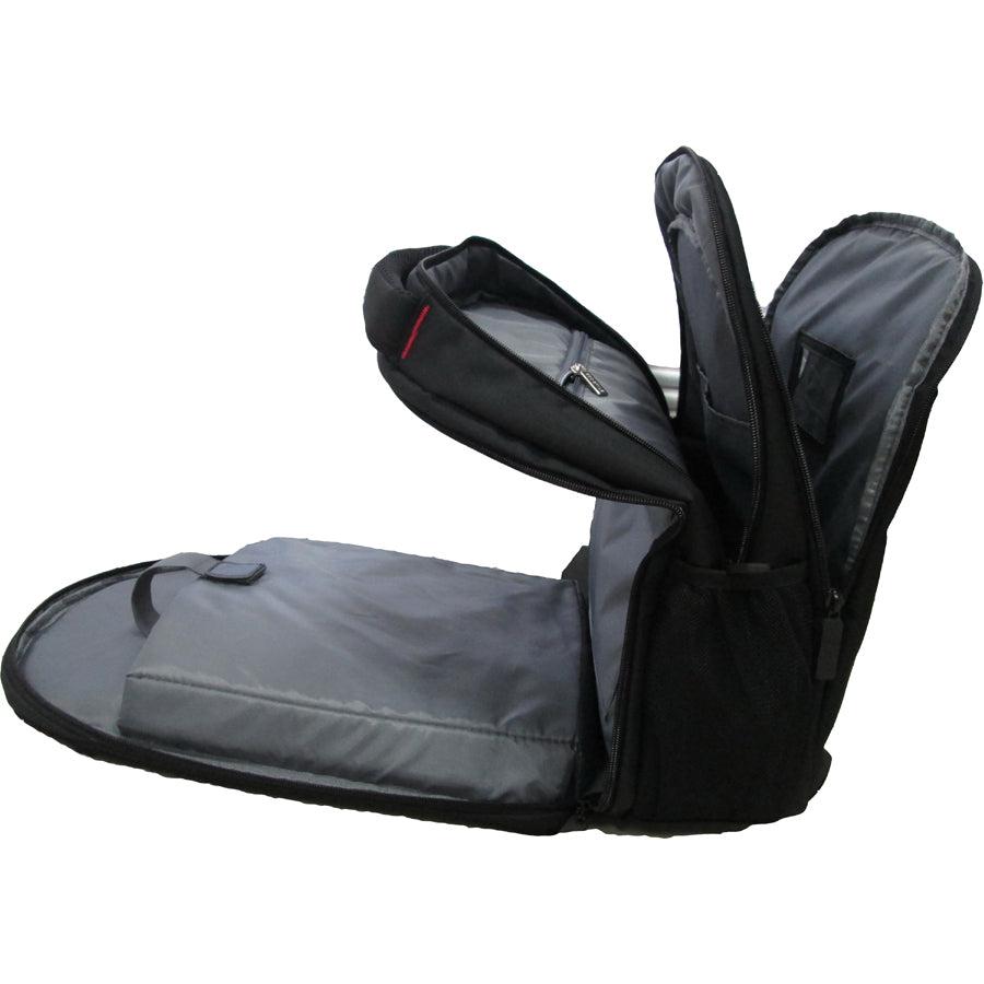 ECO STYLE Tech Pro Carrying Case (Backpack) for 16" to 16.4" Apple iPad Notebook - Red, Black