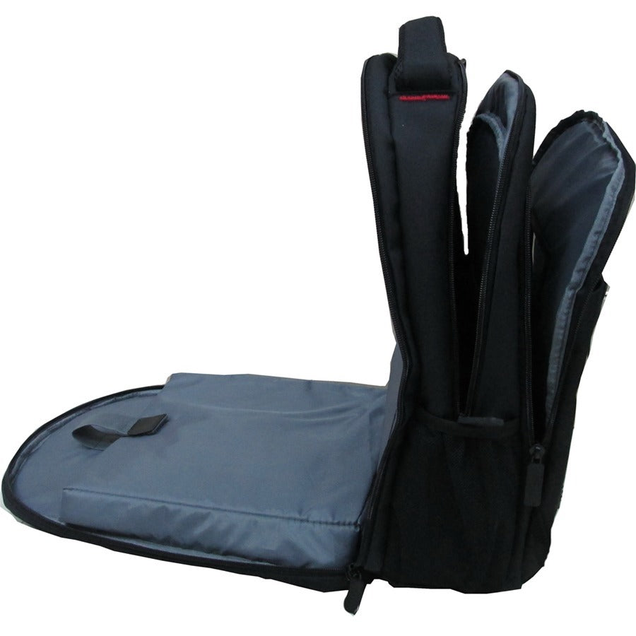 ECO STYLE Tech Pro Carrying Case (Backpack) for 16" to 16.4" Apple iPad Notebook - Red, Black