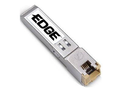 EDGE - SFP (mini-GBIC) transceiver module (equivalent to: Juniper EX-SFP-1GE-T) - 1GbE - 1000Base-T - RJ-45 - up to 328