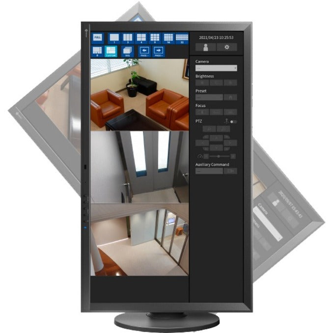 EIZO DuraVision FDF2711W-IP-BK 27 Class Webcam LCD Monitor - 16:9 - Black"