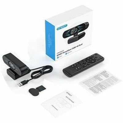 EMEET C63E Dual 4K Webcam with Ultrawide and Telephoto Lenses