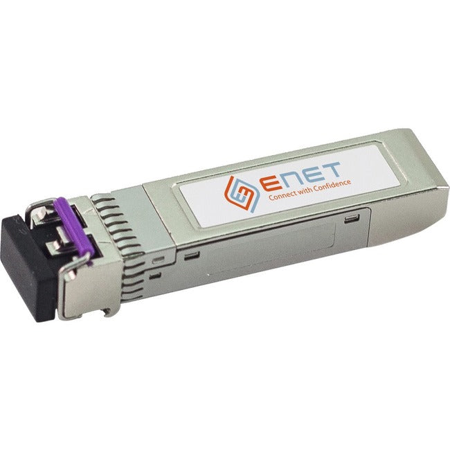 ENET Adva Compatible 0061003021 TAA Compliant Functionally Identical 1000BASE-CWDM SFP 1490nm 80km w/DOM Single-mode Duplex LC 0061003021-ENC