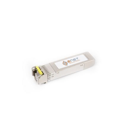 ENET Ciena Compatible XCVR-A10U55 TAA Compliant Functionally Identical 1000BASE-BX Bi-Di SFP 1550nm TX/1310nm RX 10km w/DOM Single-mode Simplex LC XCVR-A10U55-ENC