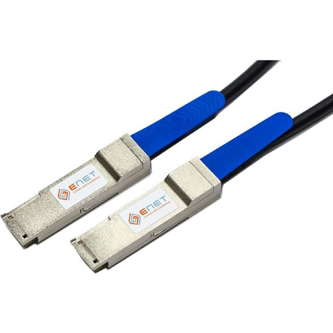 ENET Dell Compatible 470-AAVR TAA Compliant Functionally Identical 40GBASE-CR4 QSFP+ Passive Copper Cable Assembly 1m 470-AAVR-ENC