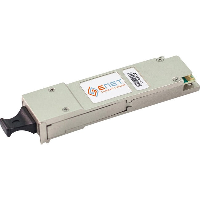 ENET Ruckus (Formerly Brocade) Compatible 40G-QSFP-LR4 TAA Compliant Functionally Identical 40GBASE-LR4 QSFP+ 1270nm, 1290nm, 1310nm, 1330nm 10km w/DOM Single-mode LC 40G-QSFP-LR4-ENC