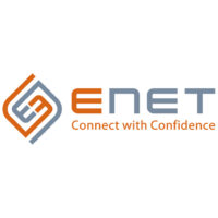 ENET Slim Cat.6a Network Cable C6A-BK-SCB-5-ENC