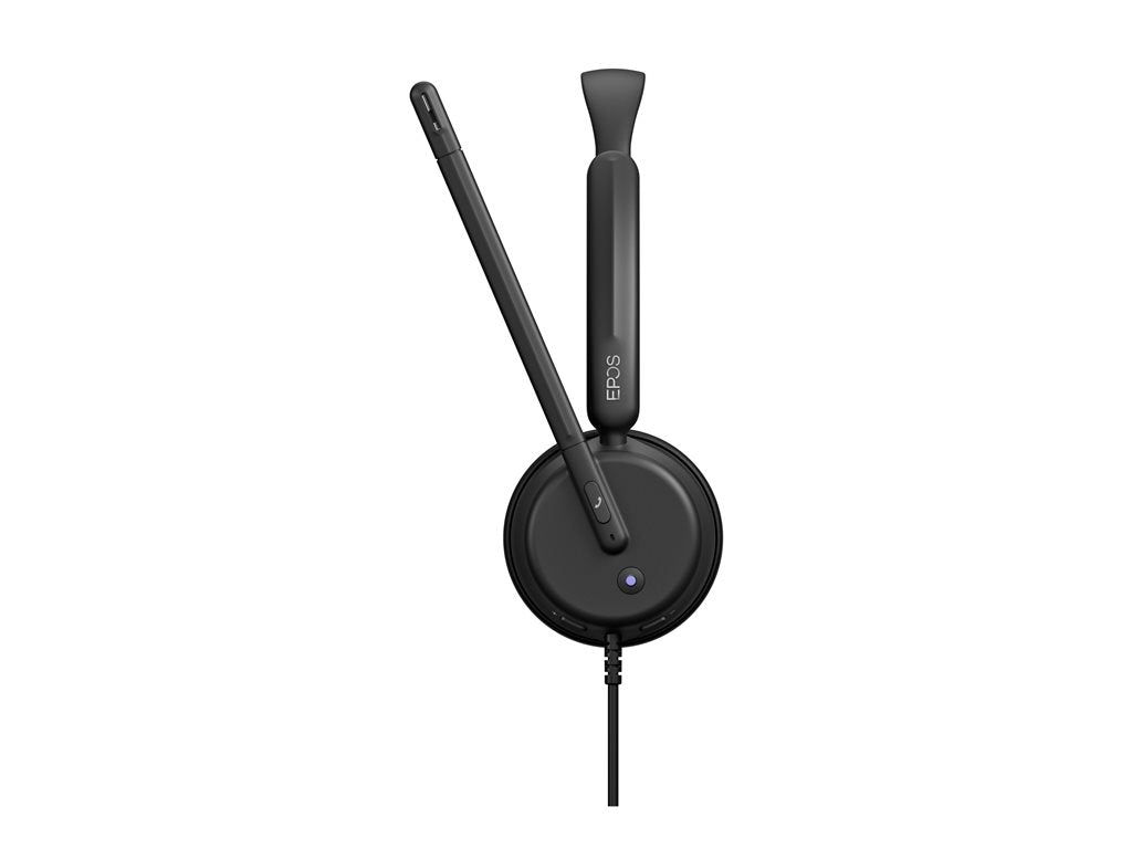 EPOS IMPACT 460T - Headset - on-ear - wired - USB-C - black - Certified for Microsoft Teams