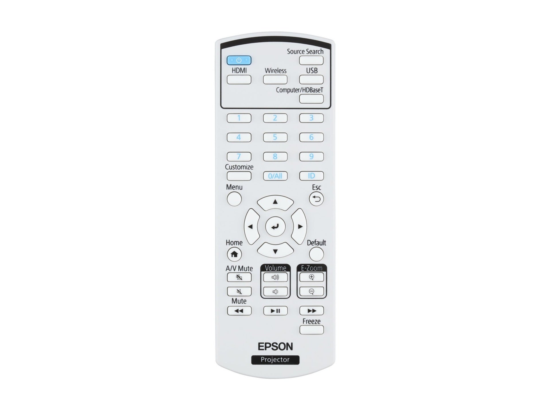 EPSON PowerLite 1290 1080p Projector 4100 Lumens WiFi Miracast for Business