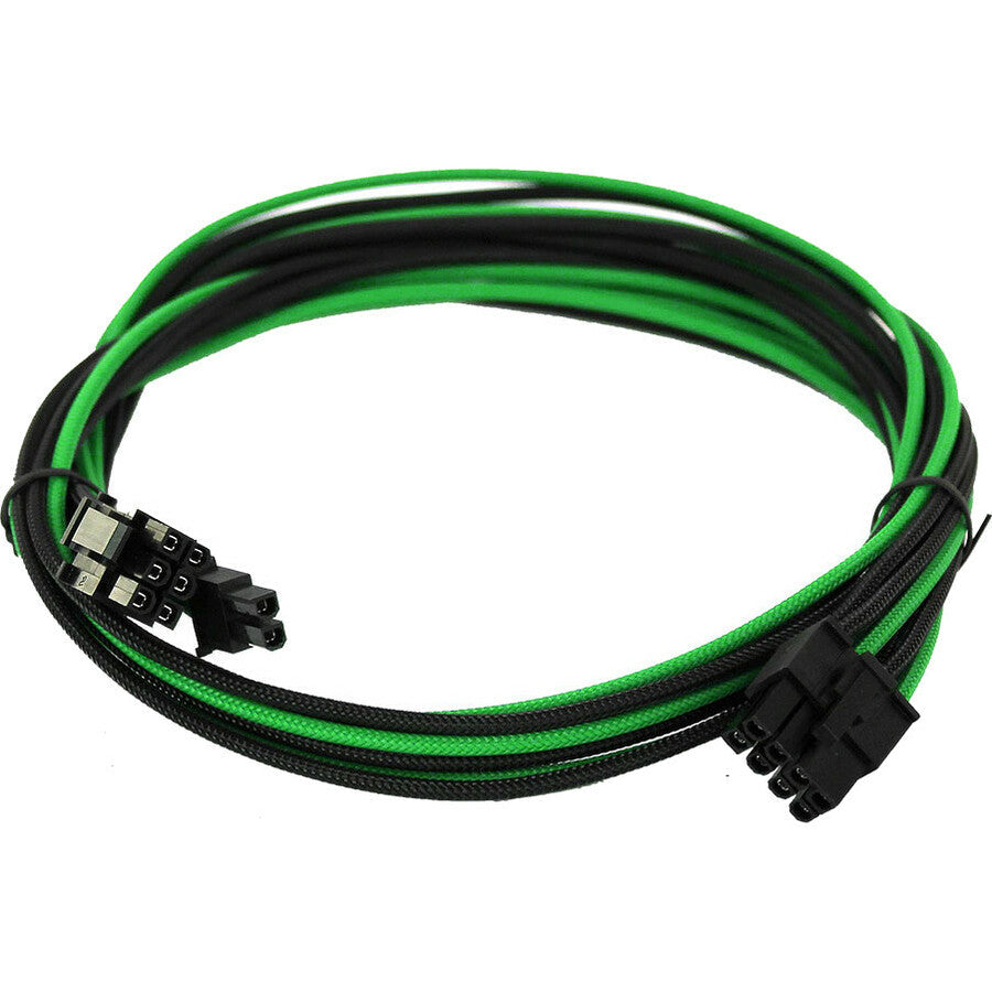 EVGA 1000-1300 G2/G3/P2/T2 Green/Black Power Supply Cable Set (Individually Sleeved) 100-G2-13KG-B9