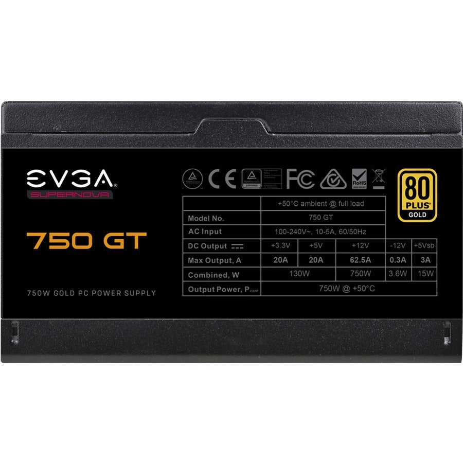EVGA SuperNOVA 750 GT Power Supply 220-GT-0750-Y1
