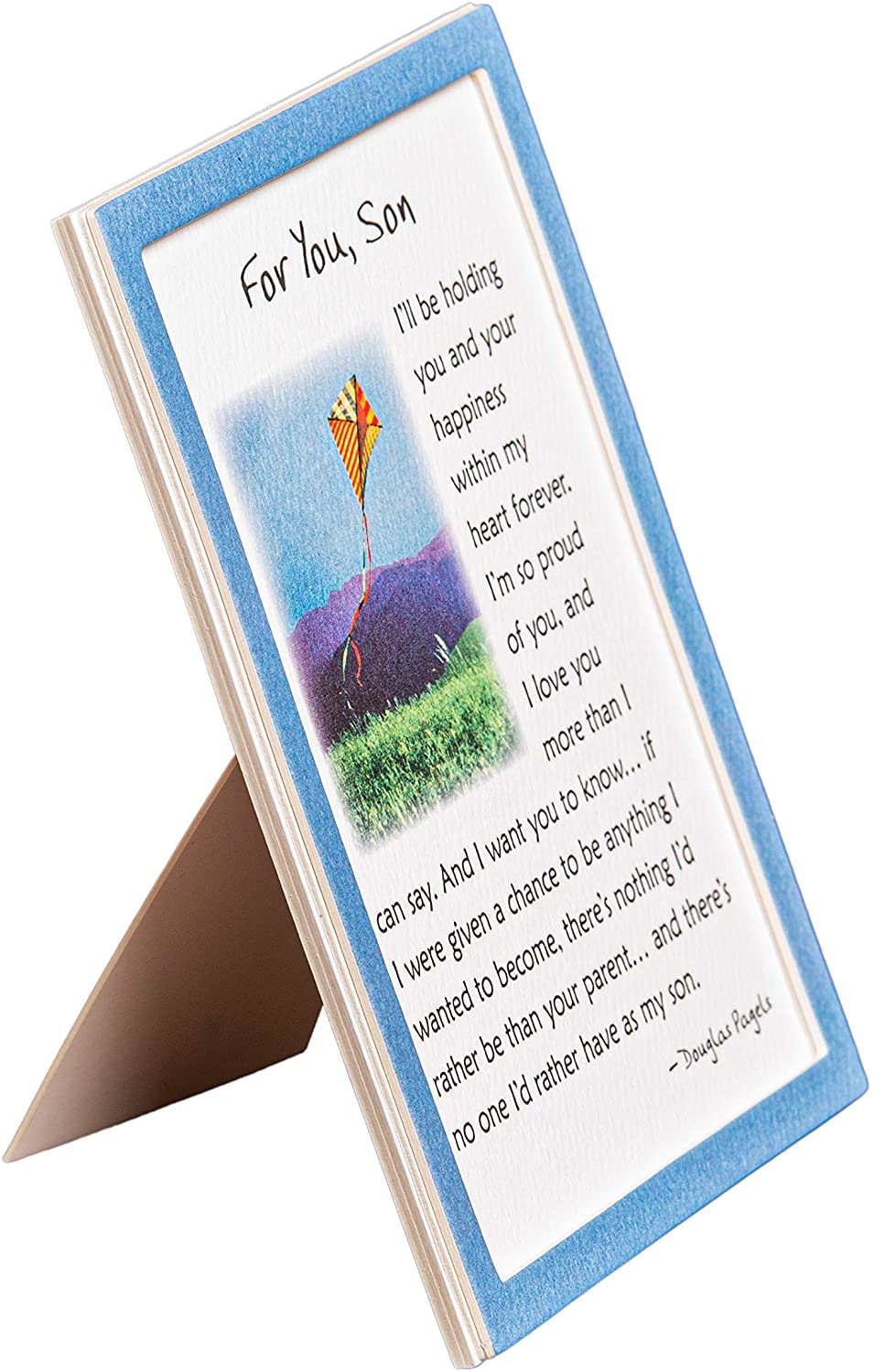 Easel-back Print with Magnet - For You, Son