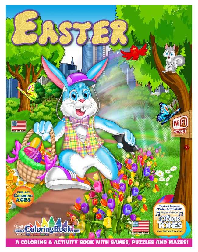 Easter Fun Coloring Book