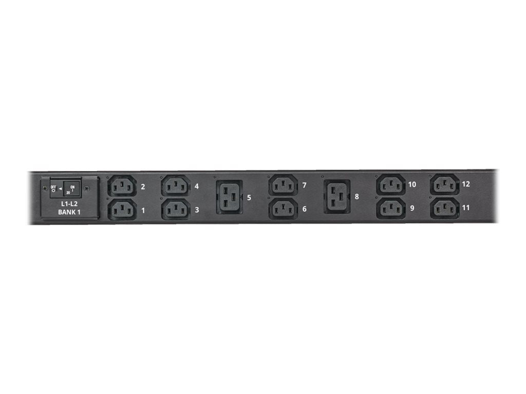 Eaton 8.6kW 200-240V 3-Phase IsoBreaker Managed PDU - Gigabit, 36 Outlets, L21-30P Input, PDU3EVSR1L2130