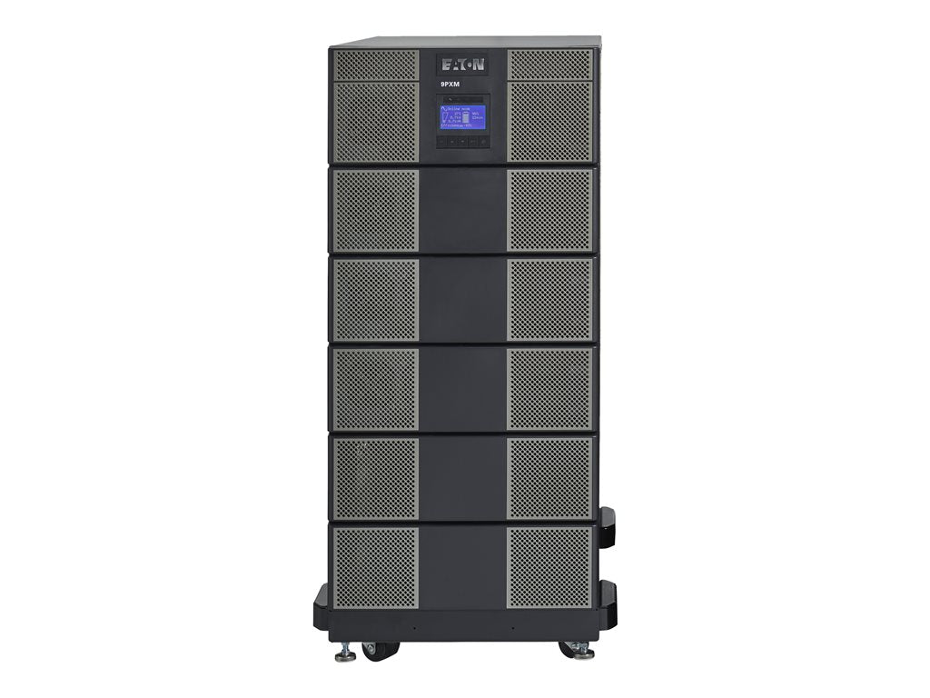 Eaton 9PXM 12-slot cabinet - Power array cabinet (rack-mountable / external) - output connectors: 24 - 21U - black,