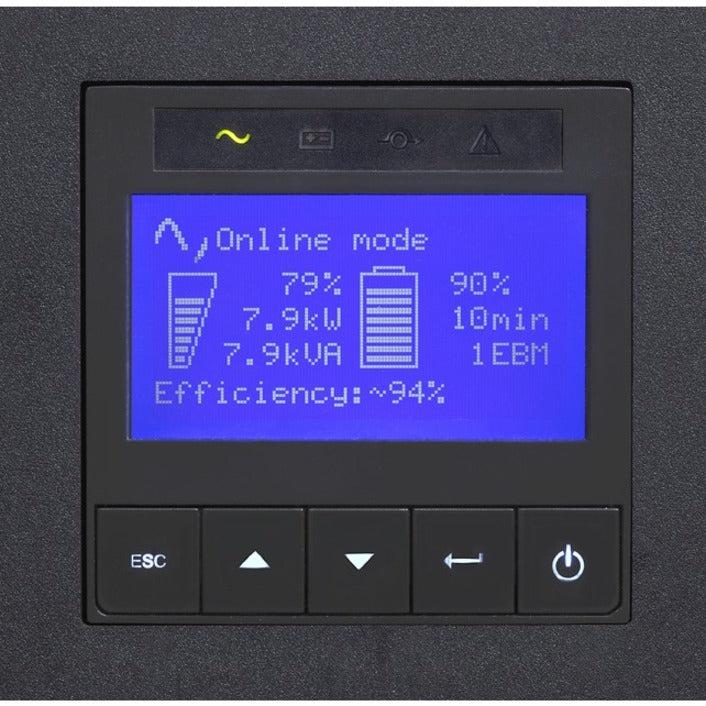 Eaton 9Px2000Rt Uninterruptible Power Supply (Ups) Double-Conversion (Online) 2 Kva 1800 W 7 Ac Outlet(S)