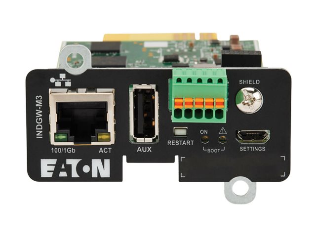 Eaton Cybersecure Gigabit Industrial Gateway Card for UPS UL 2900-1