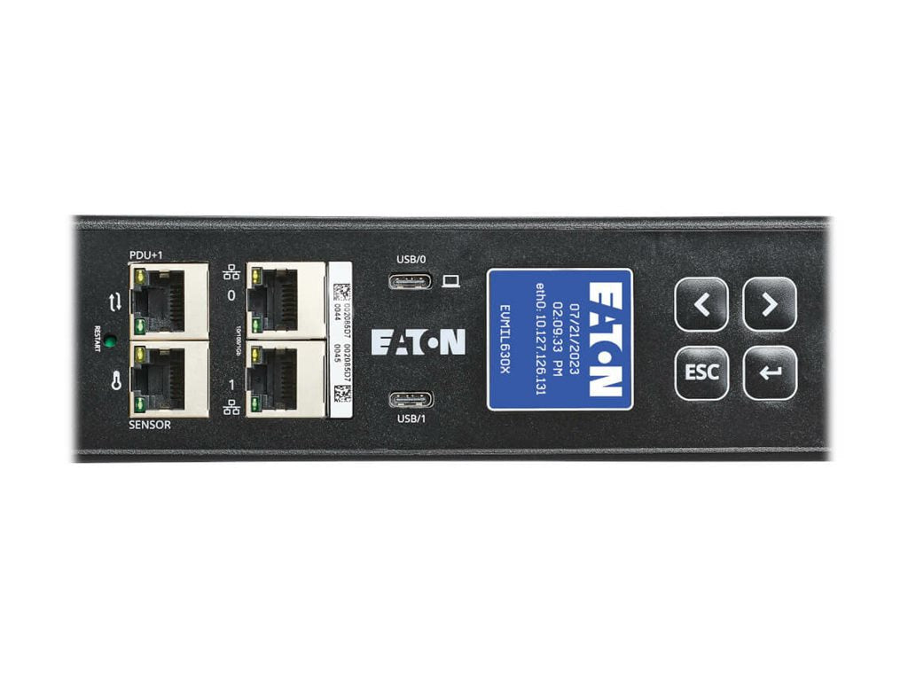 Eaton G4 Single-Phase Metered Rack PDU 208V 42 Outlets for Data Centers